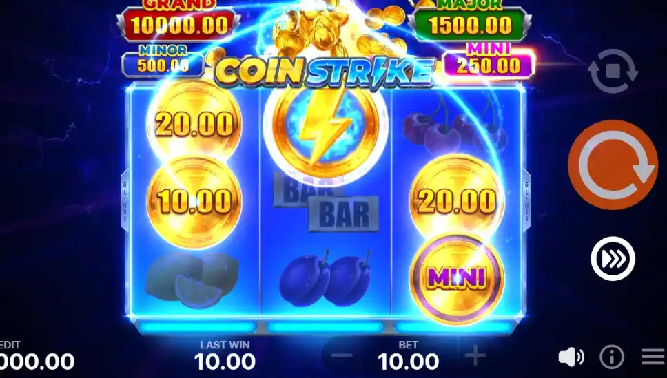 Coin Strike Key Specifications